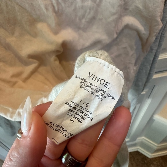 Vince Merino Wool Sweater Large - Picture 5 of 5